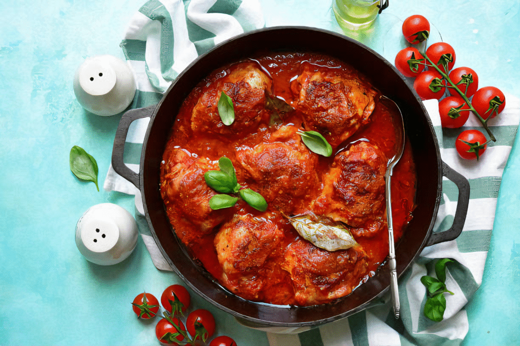 Frango ao Molho de Tomate
