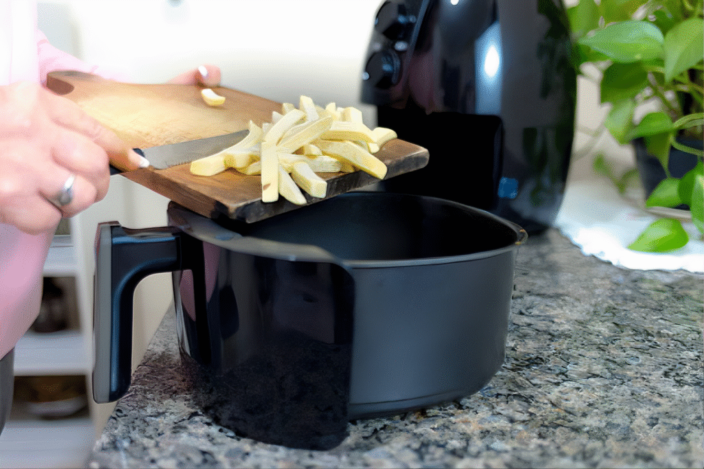 como fazer batata crocante na airfryer